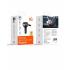 Mcdodo CC-485 FreeGo Retractable Cable 80cm PD 80W Charger in Car 3 Output PD3.0 QC4+ PPS AFC PD 45W Car Charger with USB C Cable
